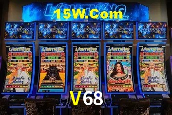 Variedade de jogos na V68