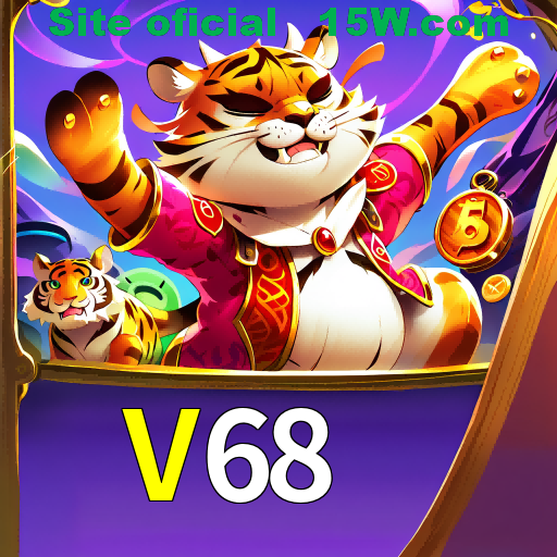 Imagem promocional da V68 mostrando a plataforma e suas vantagens